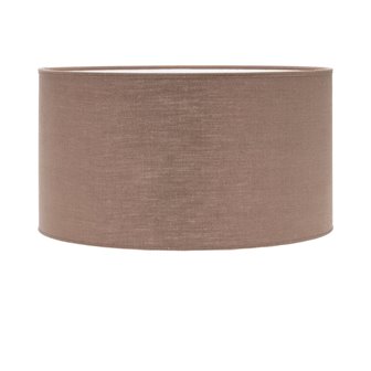 Duży abażur do lampy stojącej mocca Sara 55cm